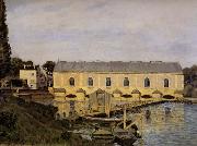 Alfred Sisley The Machine at Marly Sweden oil painting artist